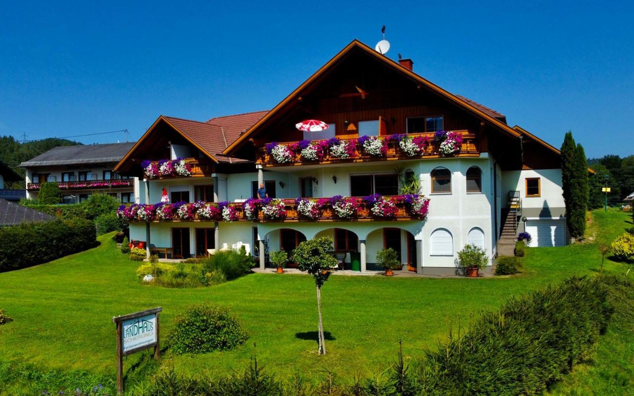 Landhaus Scherling Daire Keutschach am See Dış mekan fotoğraf